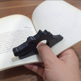 نگهدارنده صفحه کتاب انگشتی مدل تمساح کد 1111