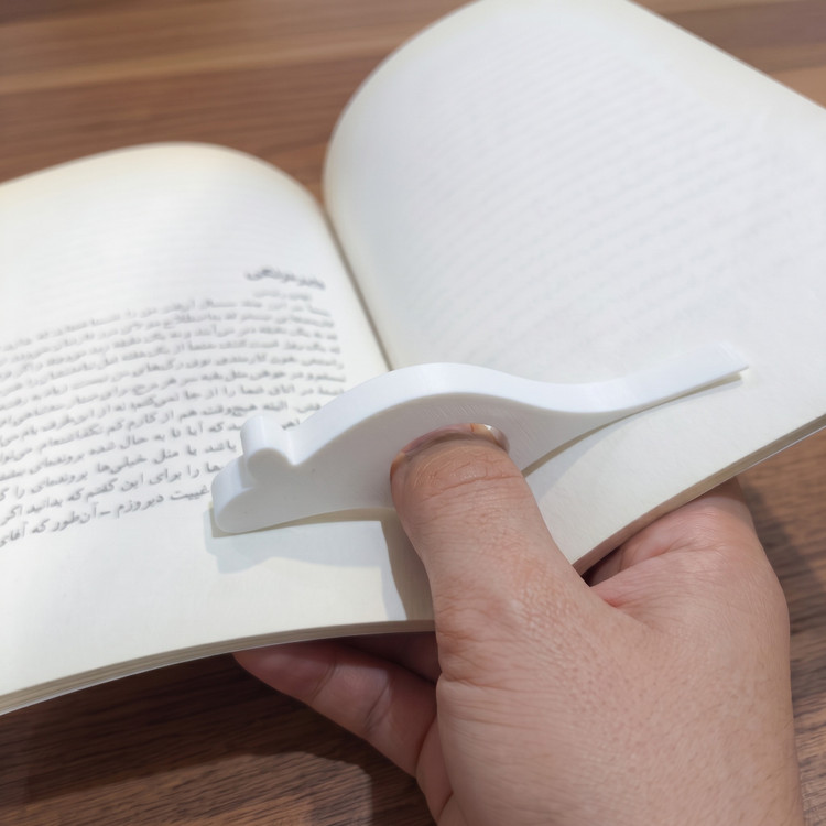 نگهدارنده صفحه کتاب انگشتی مدل موش کد 1110