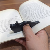 نگهدارنده صفحه کتاب انگشتی مدل گربه کد 1107